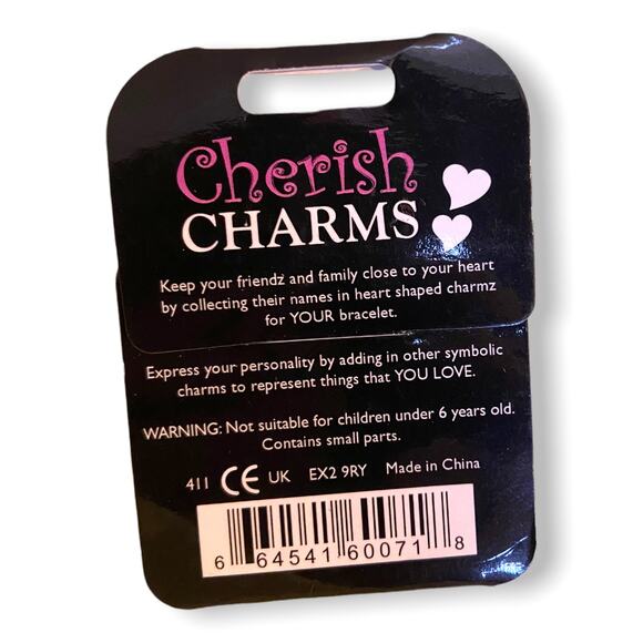 Cherish Charms Cherry Berry Cherries Charm Bracelet NEW NWT - Picture 3 of 3